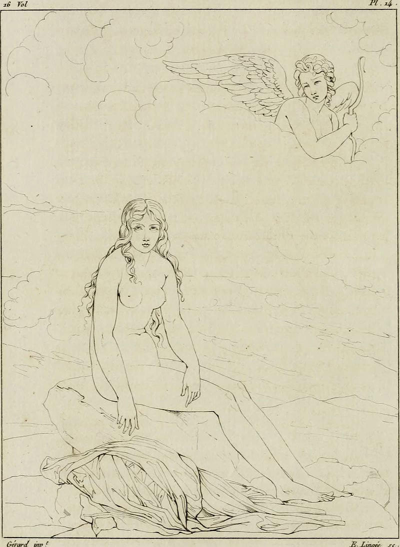 Incisioni da 'Annales du musée et de l'école moderne des beaux - arts'